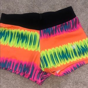 Crazy neon varisty shorts